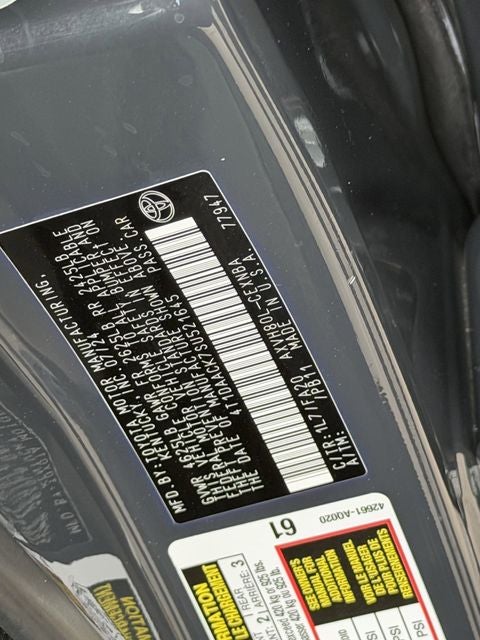 2025 Toyota Camry LE