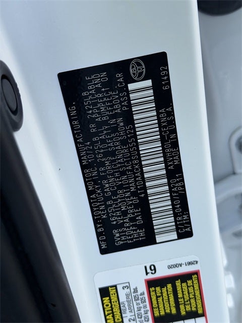 2025 Toyota Camry LE