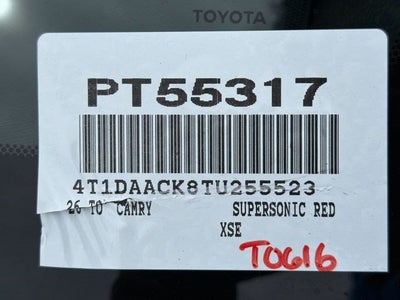 2026 Toyota Camry XSE