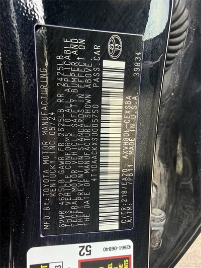 2025 Toyota Camry SE