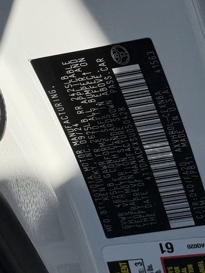 2025 Toyota Camry LE