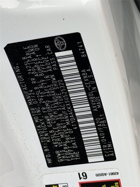 2025 Toyota Camry LE