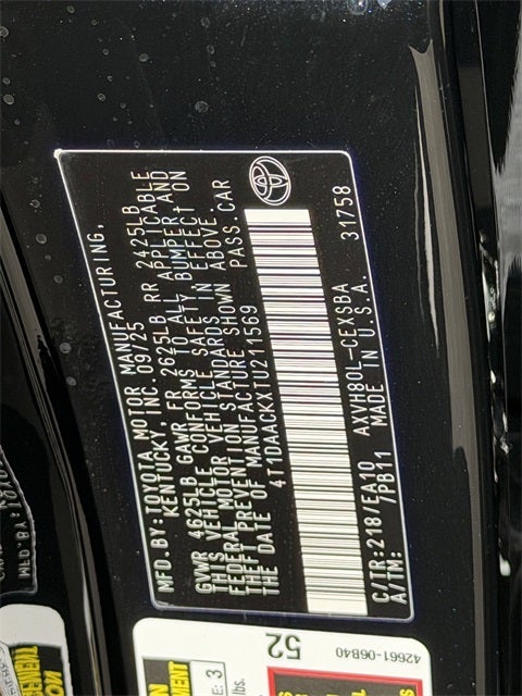 2026 Toyota Camry SE