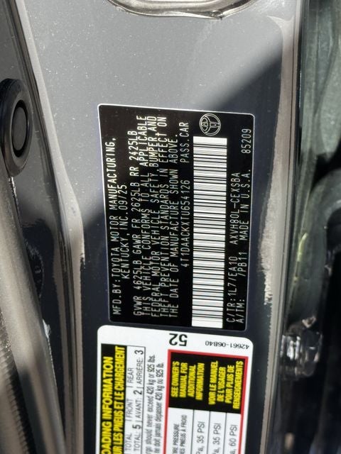 2026 Toyota Camry SE