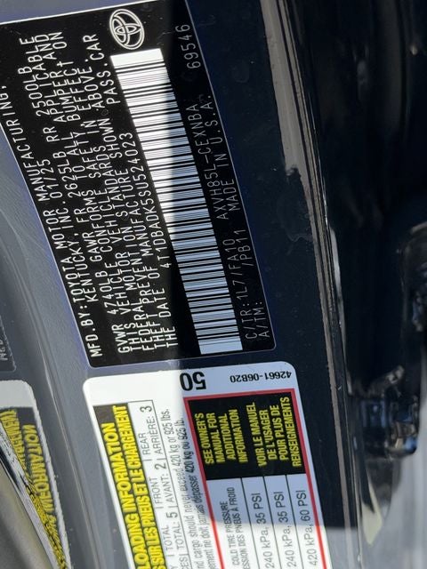 2025 Toyota Camry LE