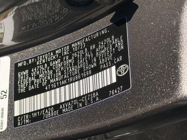 2024 Toyota Camry SE