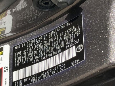 2023 Toyota Camry SE