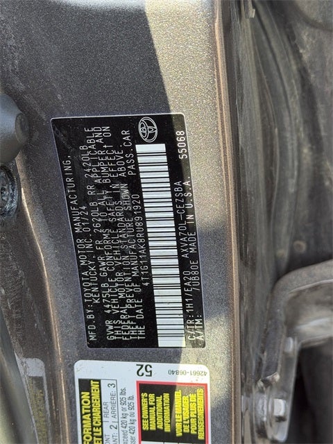 2024 Toyota Camry SE