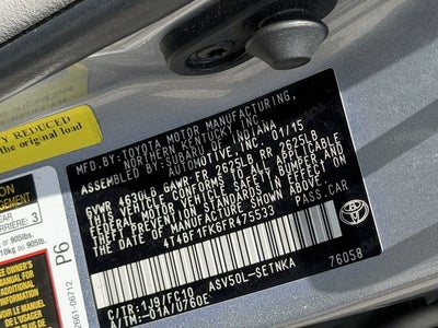2015 Toyota Camry LE