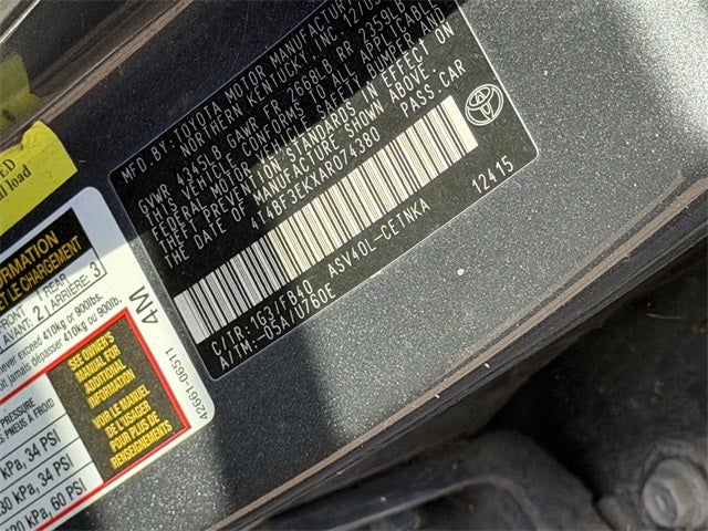 2010 Toyota Camry LE