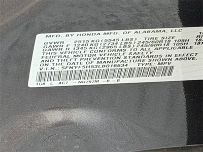 2020 Honda Pilot EX-L