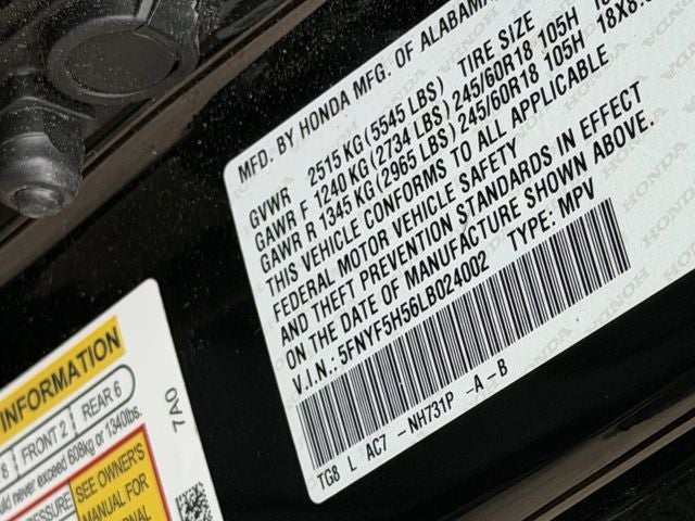 2020 Honda Pilot EX-L