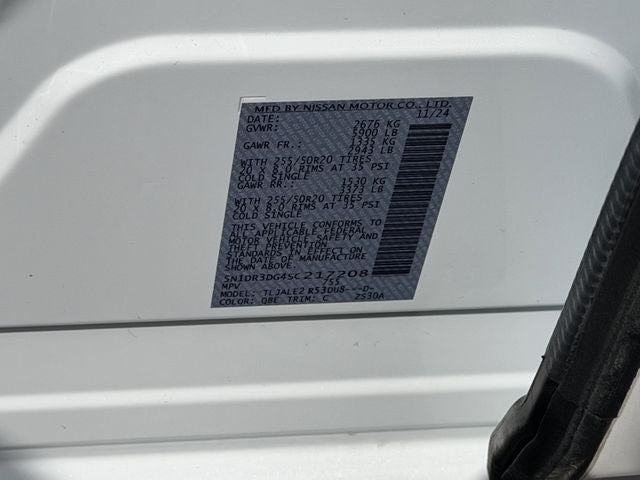 2025 Nissan Pathfinder Platinum