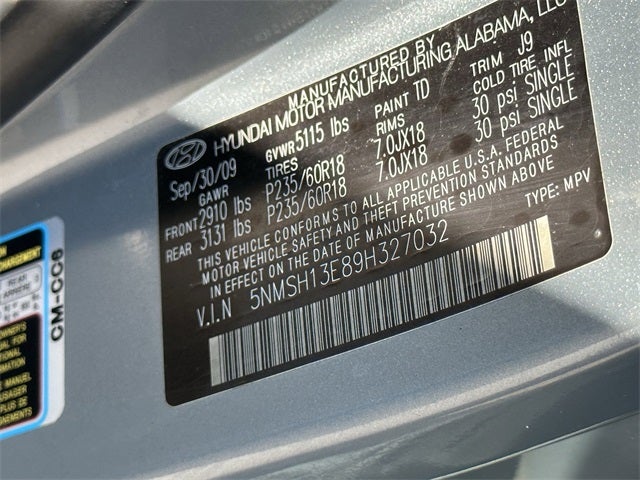 2009 Hyundai Santa Fe Limited