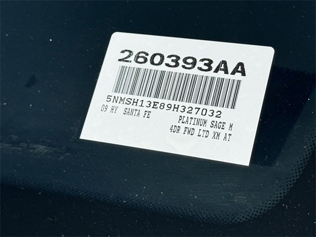 2009 Hyundai Santa Fe Limited