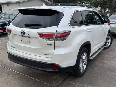 2016 Toyota Highlander Hybrid Limited