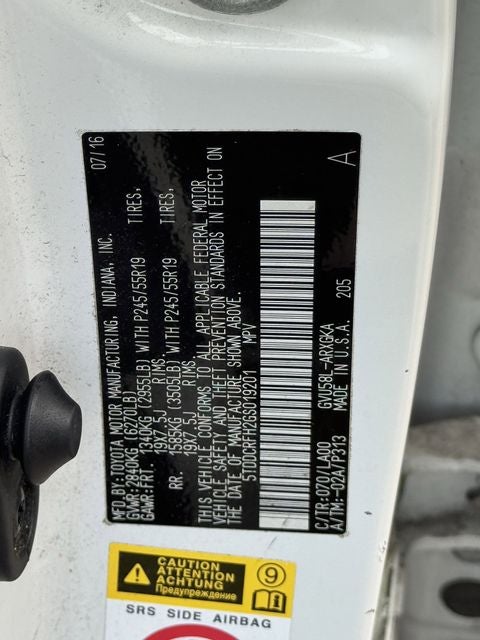 2016 Toyota Highlander Hybrid Limited