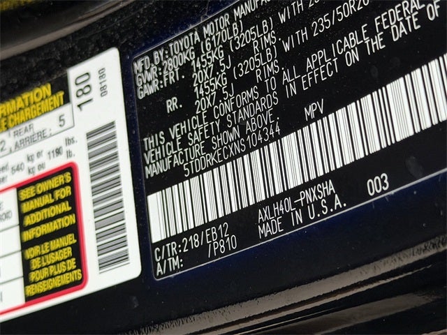 2022 Toyota Sienna XSE 7 Passenger