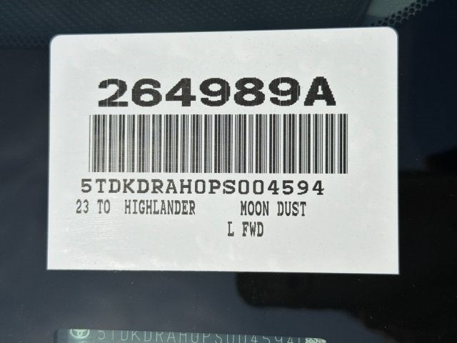 2023 Toyota Highlander XLE