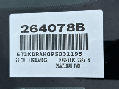 2023 Toyota Highlander Limited