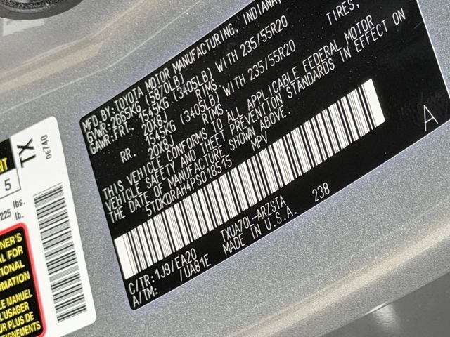 2023 Toyota Highlander XSE