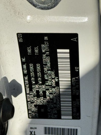 2023 Toyota Highlander XSE