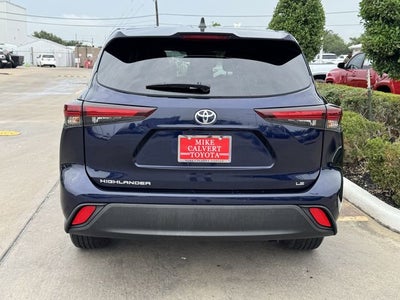 2025 Toyota Highlander LE