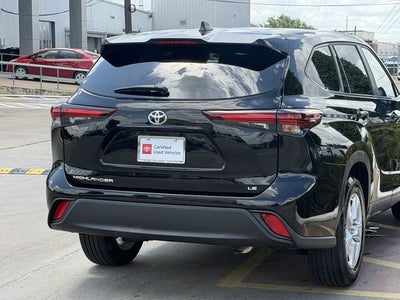 2025 Toyota Highlander LE