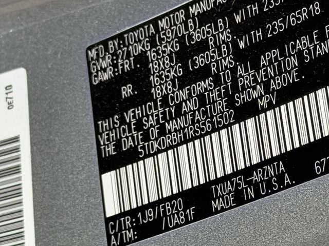 2024 Toyota Highlander LE