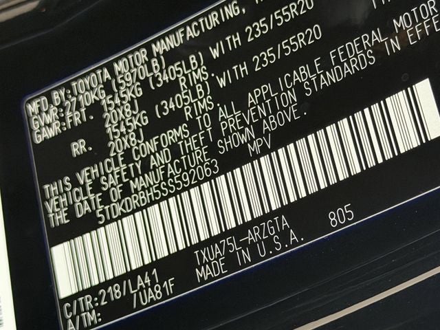 2025 Toyota Highlander Platinum