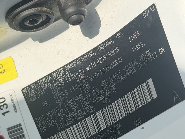 2018 Toyota Sienna SE 8 Passenger