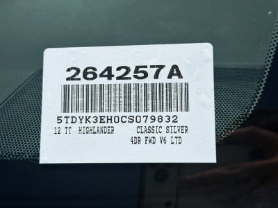 2012 Toyota Highlander Limited