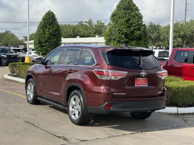 2015 Toyota Highlander Limited
