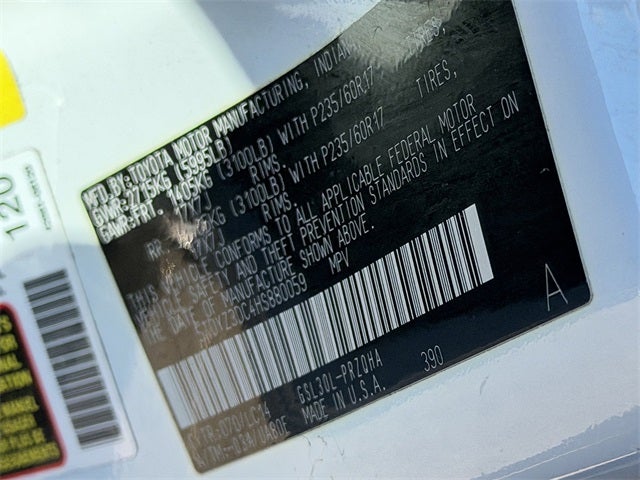 2017 Toyota Sienna XLE