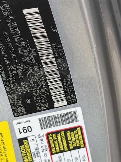 2019 Toyota Sienna Limited 7 Passenger