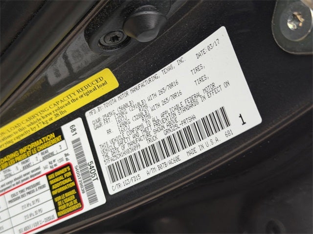 2017 Toyota Tacoma TRD Off-Road V6