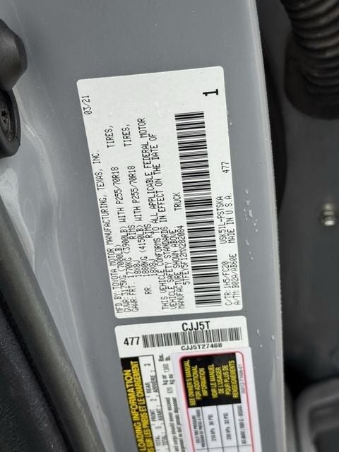 2021 Toyota Tundra SR5