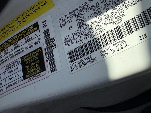 2012 Toyota Tundra Limited