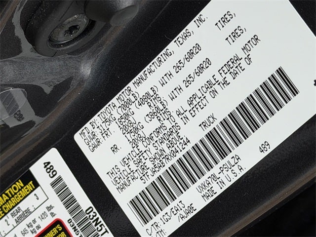 2024 Toyota Tundra Limited