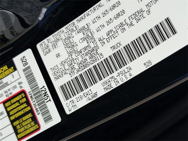 2025 Toyota Tundra Limited