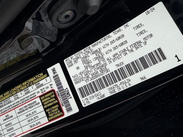 2025 Toyota Tundra Limited
