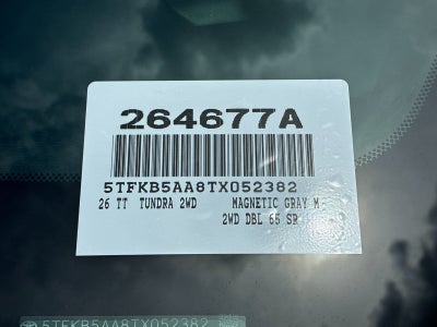 2026 Toyota Tundra SR