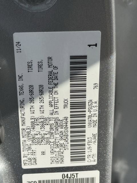 2025 Toyota Tundra SR5