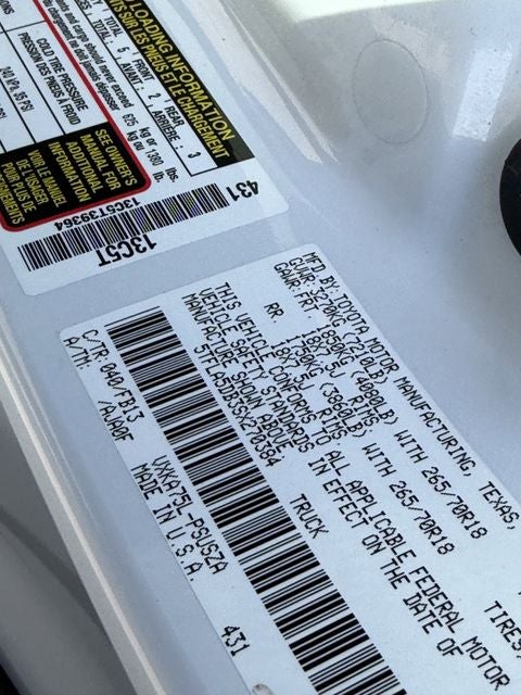 2025 Toyota Tundra SR5