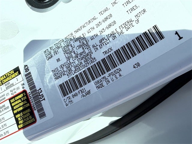 2025 Toyota Tundra SR5