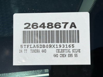 2024 Toyota Tundra SR5