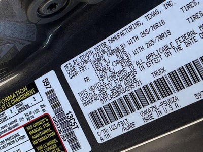 2025 Toyota Tundra SR5