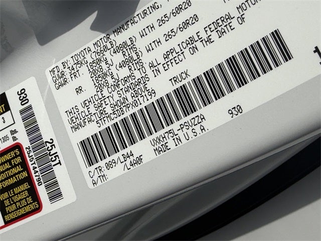 2023 Toyota Tundra Hybrid 1794 Edition