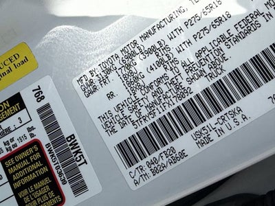 2015 Toyota Tundra SR5