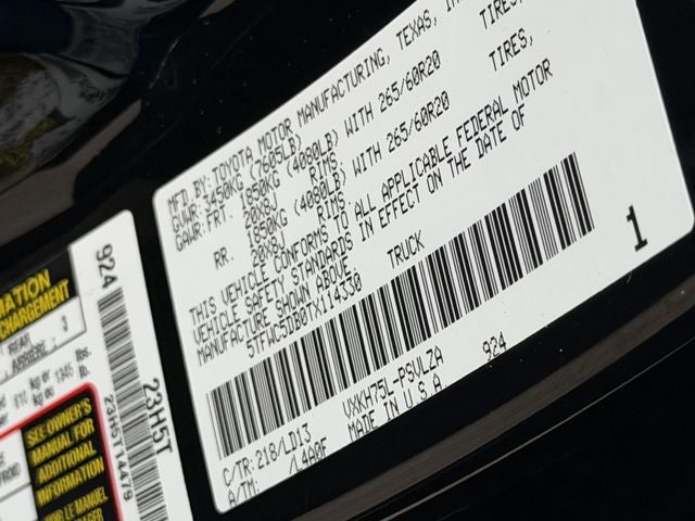 2026 Toyota Tundra Hybrid Limited